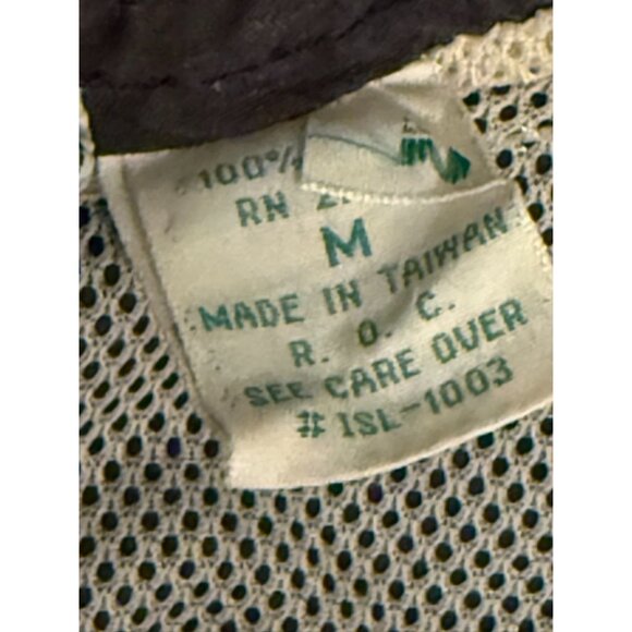 Men's Vintage IZOD Faded Black Swim shorts Size Medium - Picture 4 of 7